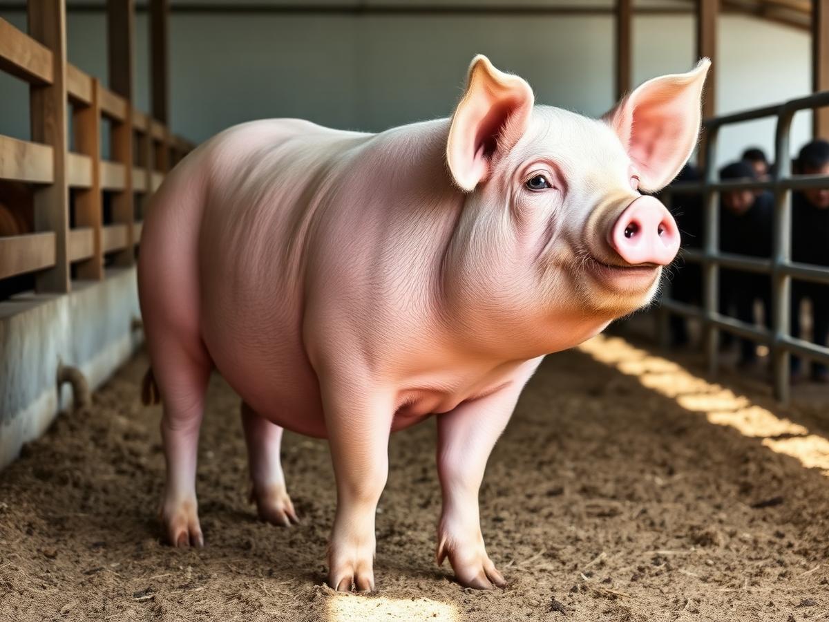 Mature Pigs available at Somkene Livestock Enterprises, a pig farm in Irete, Owerri